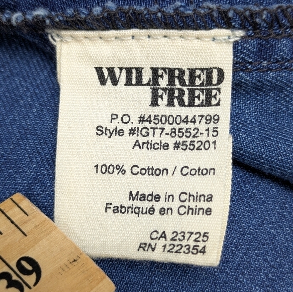 Aritzia Wilfred Free Nori denim dress size XS - Picture 11 of 11